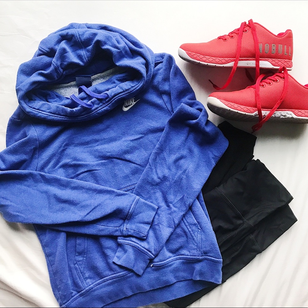 Nike slouch neck hoodie